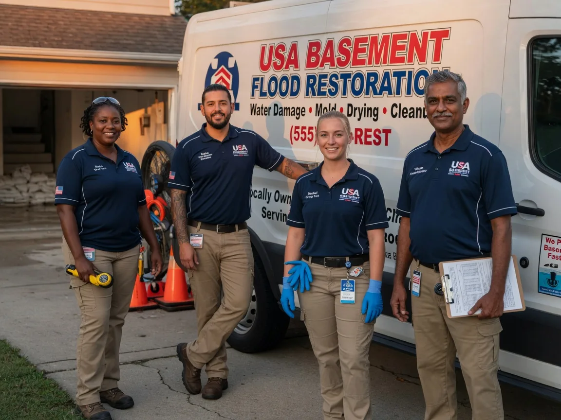 Basement Flood Cleanup company in Berne, IN