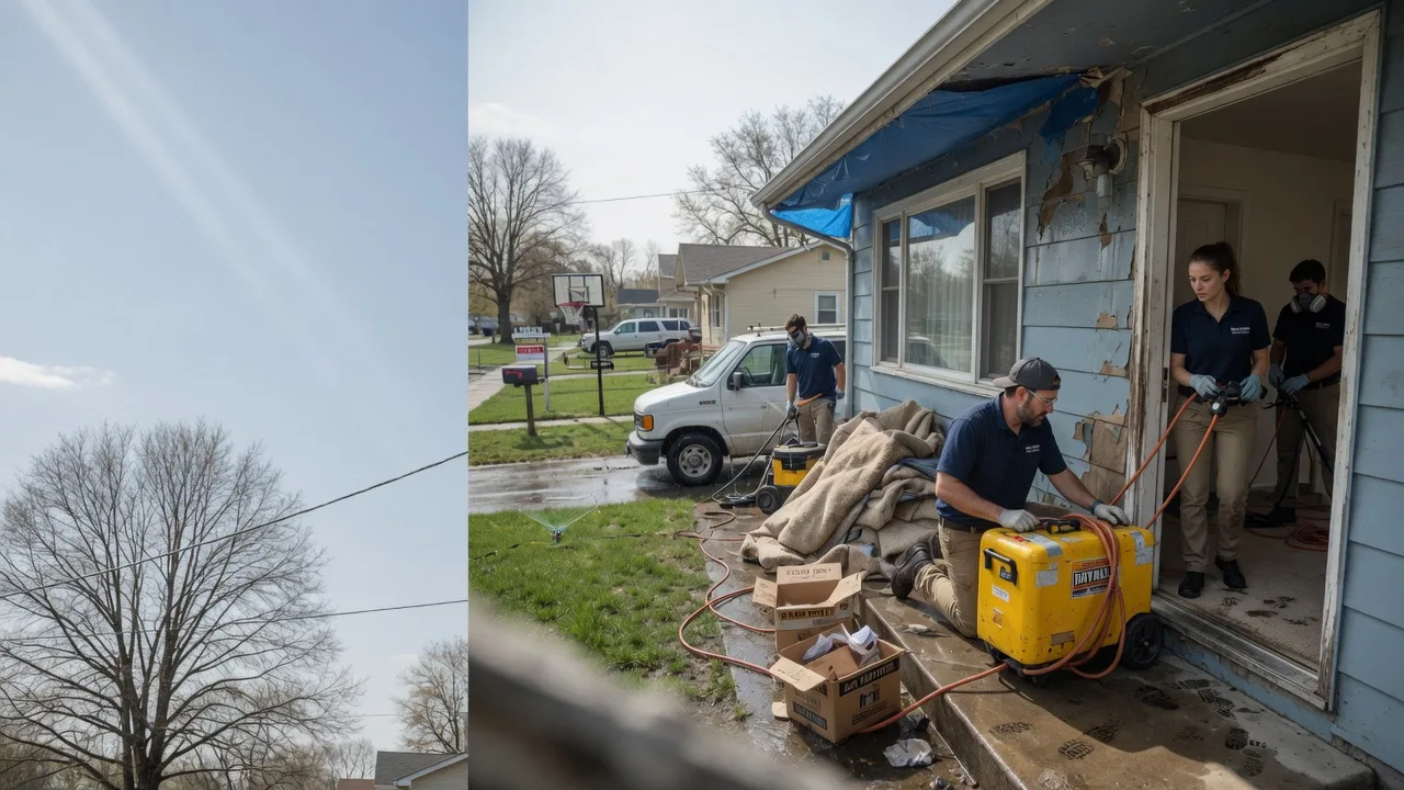 Basement Flood Cleanup in Berne, IN near me